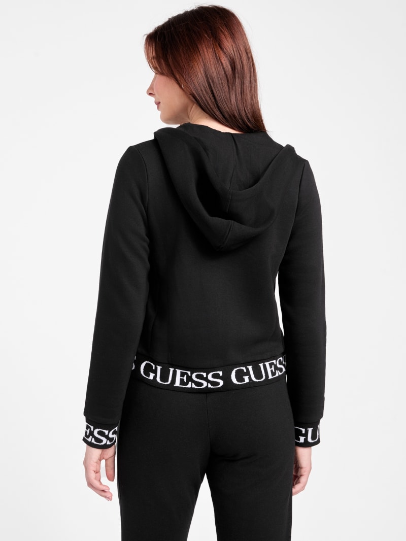 Alessia Full-Zip Logo Hoodie