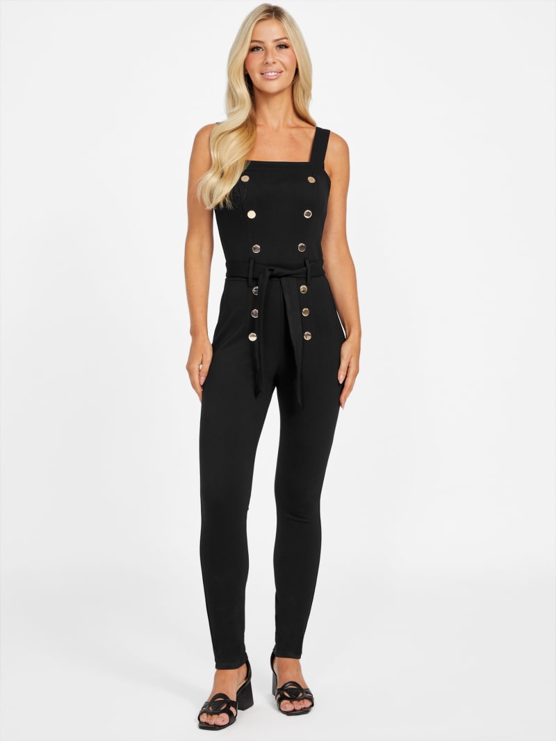 トップス jentlouis Shapewear Square Neck Long Sleeve Butt Lift Jumpsuit – Popilush