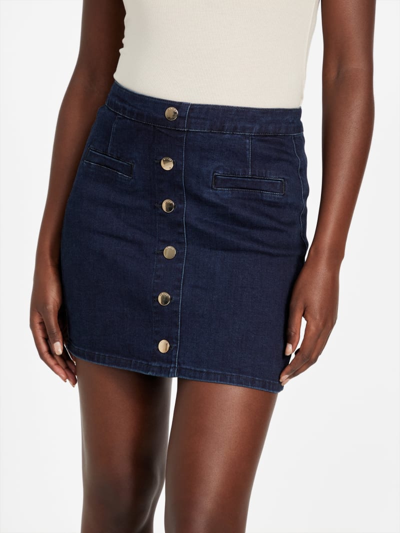 Eco Lucianna Mini Denim Skirt