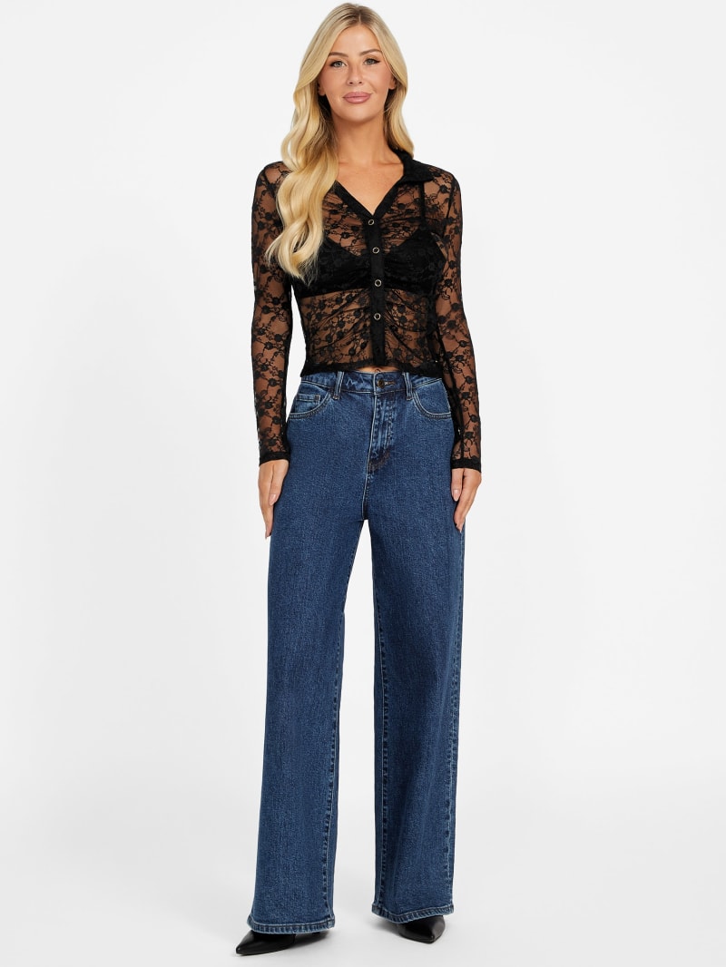 Merrie Lace Top | GUESS Factory