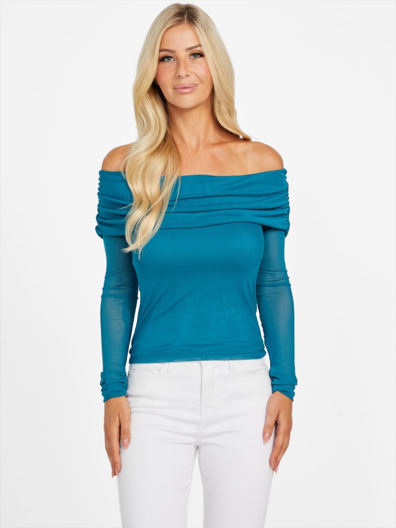 トップス andequal volume off shoulder blouse volume off shoulder blouse – andequal