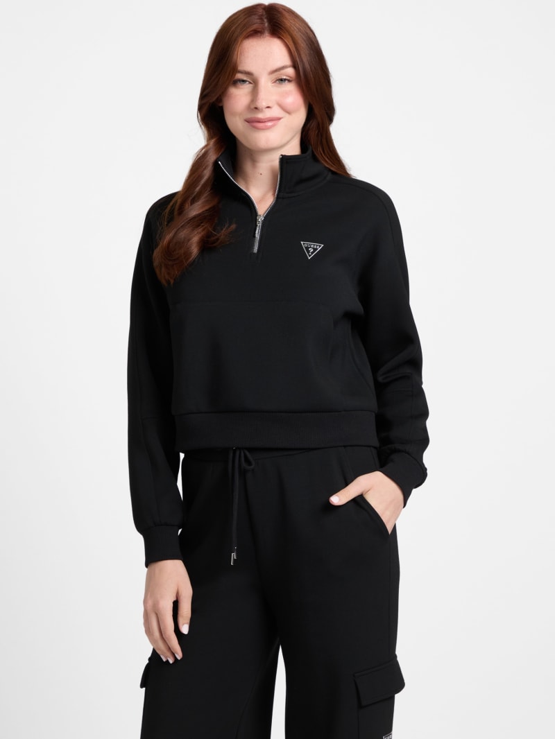 Nessa Half-Zip Sweatshirt | GUESS Factory