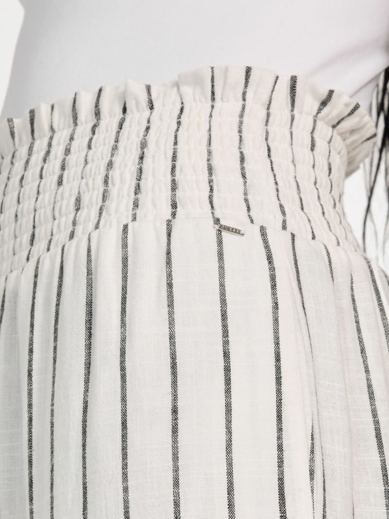 いま人気のアイテム Harper Striped Factory GUESS | Pants Palazzo Linen-Blend パンツ