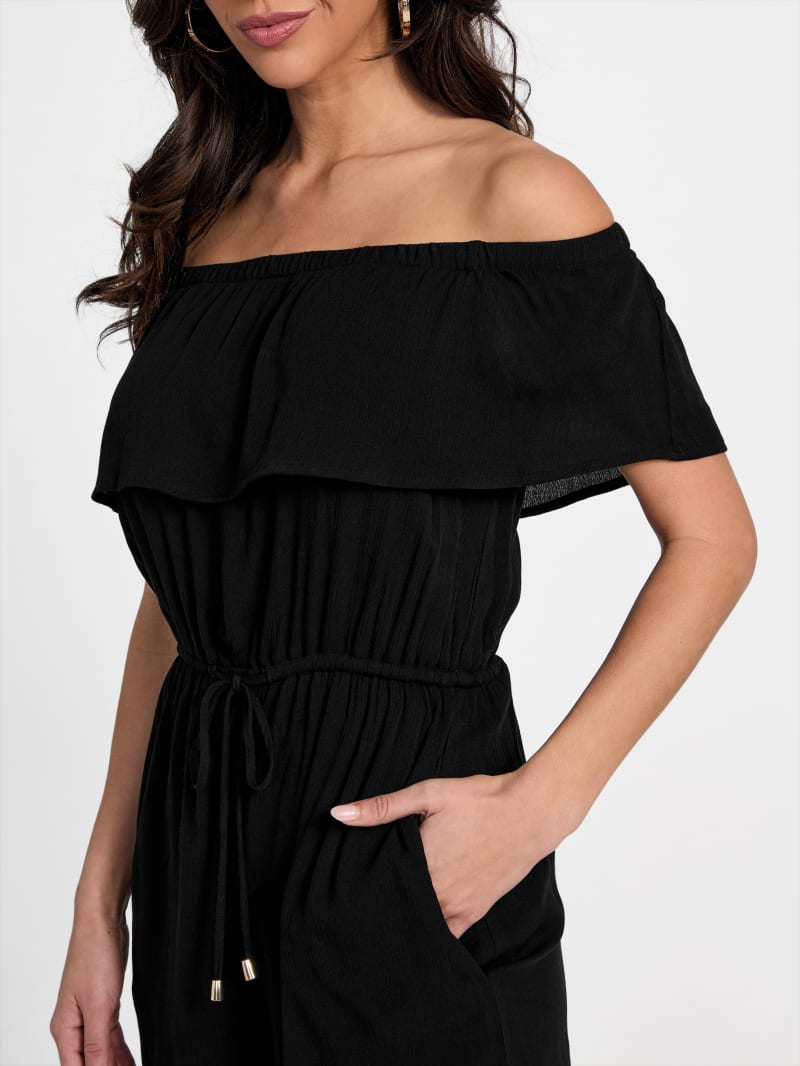 MAX80%OFF／セール開催中 Romper Off-the-Shoulder Carmella | Factory GUESS ボトムス・スパッツ