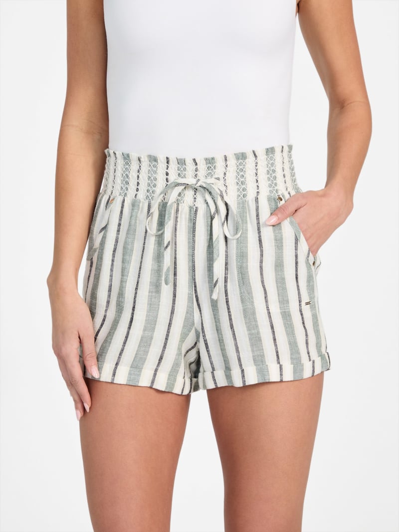 ショートパンツ COTTON AND LINEN BLEND SHORTS Linen Cotton Shorts | 2.5