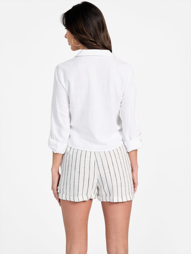 andequal docking hem tops／ white docking hem tops – andequal