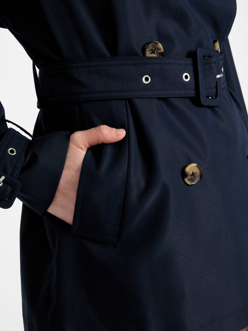 Manteau Hiver Femme En Laine - Trench Ceinturé Long Style Duffle Coat - Chaud Et Élégant