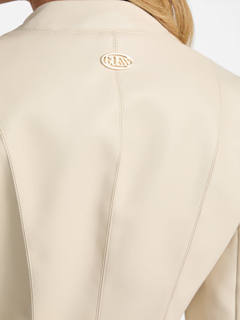 Louisa Faux-Leather Cover Up