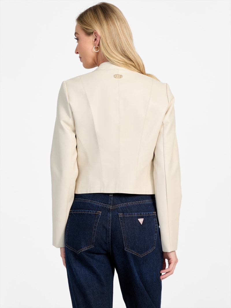 Louisa Faux-Leather Cover Up