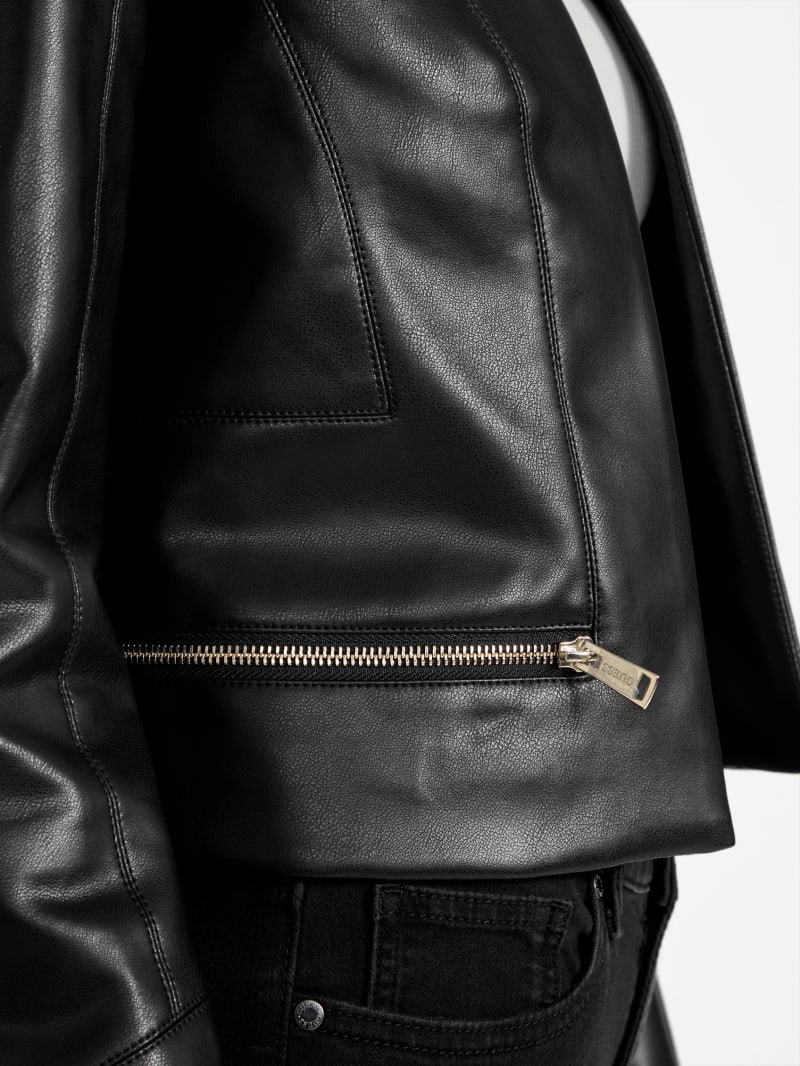 Louisa Faux-Leather Cover Up