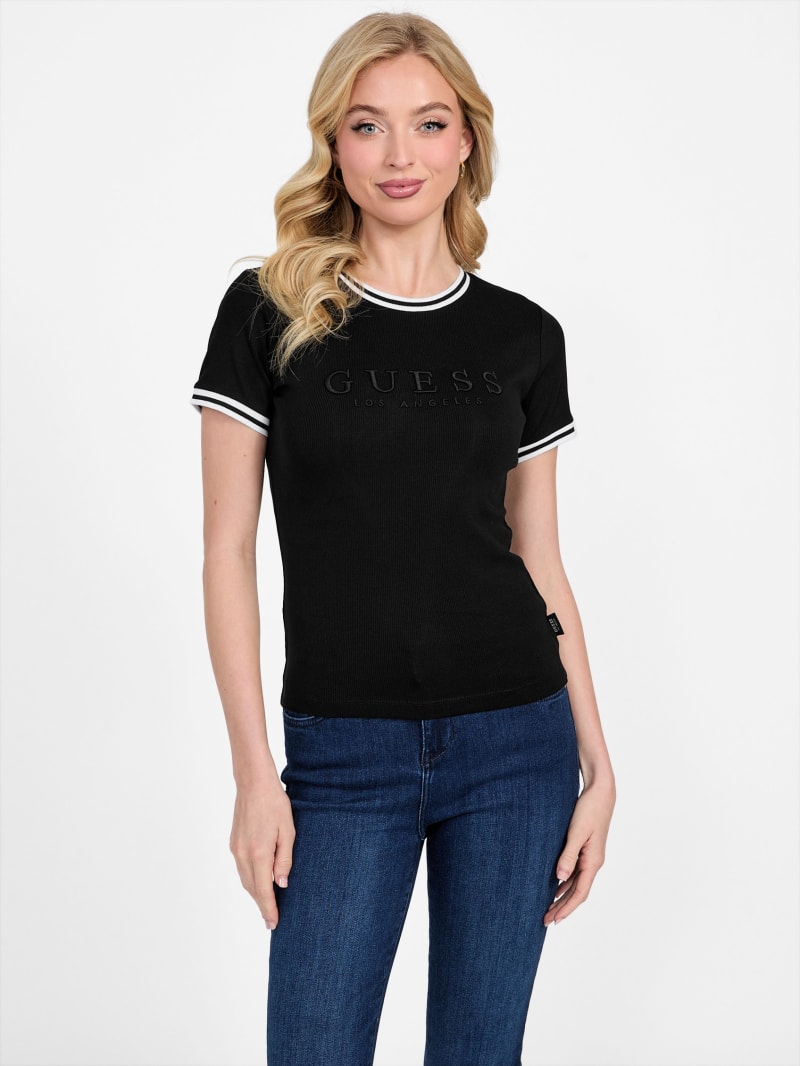 Eco Teddy Logo Tee | GUESS Factory