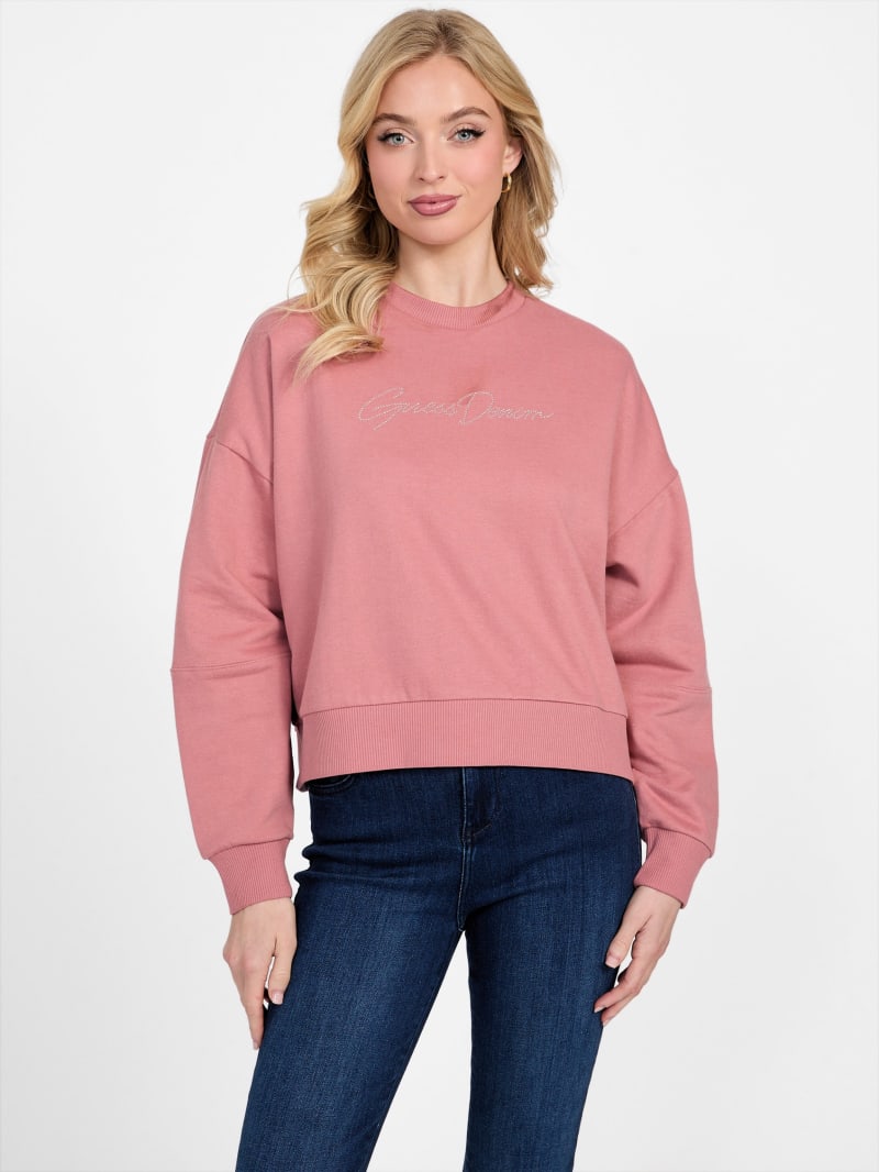 Milia Crewneck Pullover | GUESS Factory
