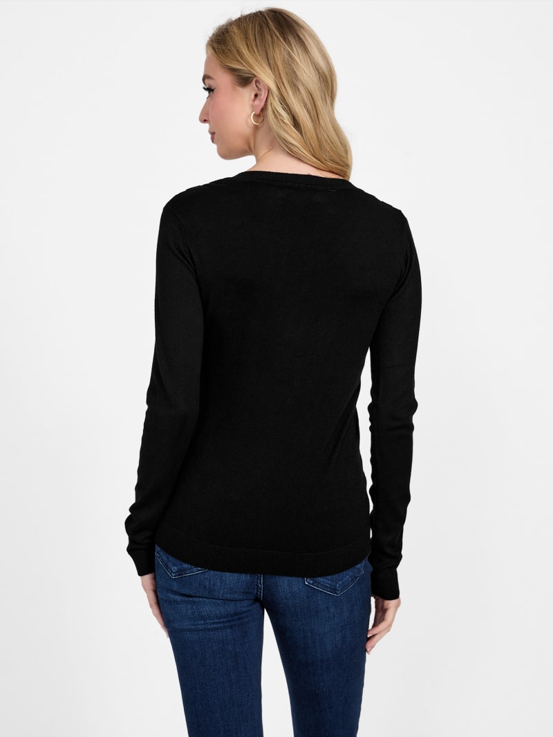 Davinia V-Neck Sweater | GUESS Factory
