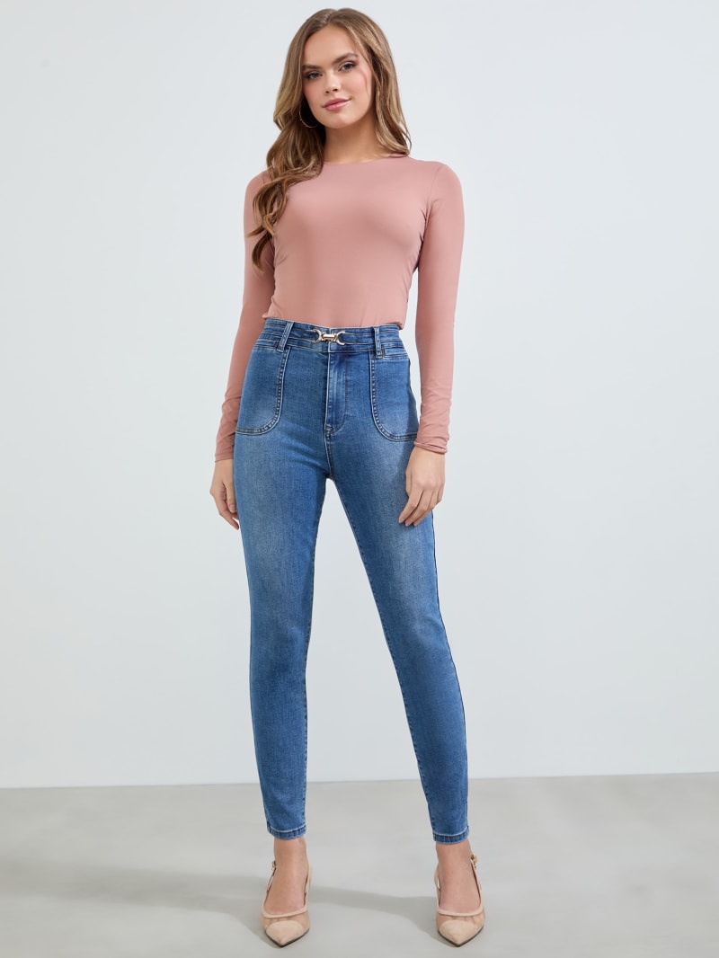 Eco Dahlia High-Rise Skinny Jeans