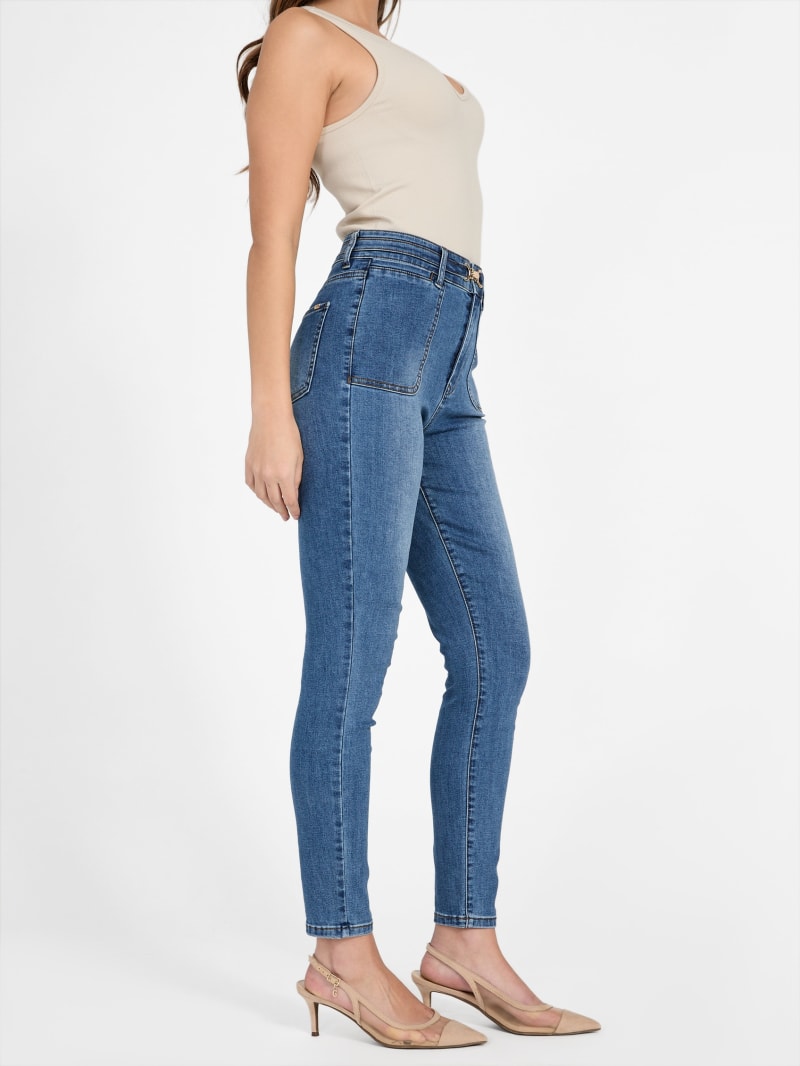 Eco Dahlia High-Rise Skinny Jeans
