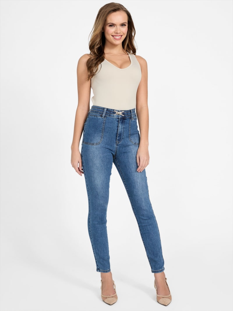 Eco Dahlia High-Rise Skinny Jeans
