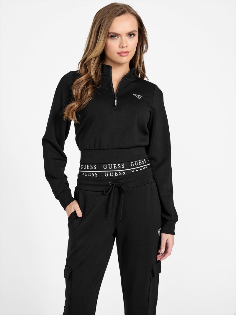Irene Half-Zip Sweatshirt | GUESS Factory
