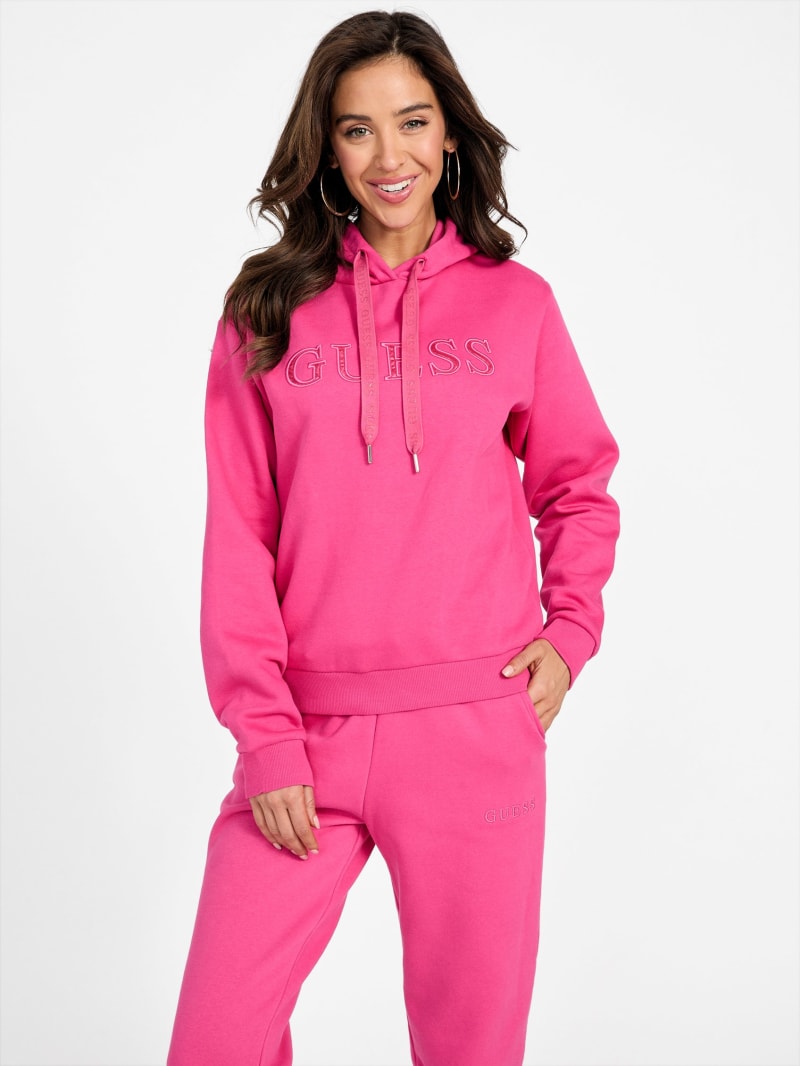 Guess pink hoodie on sale
