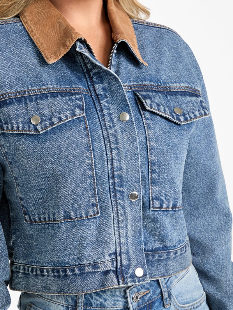 Belynda Denim Jacket | GUESS Factory