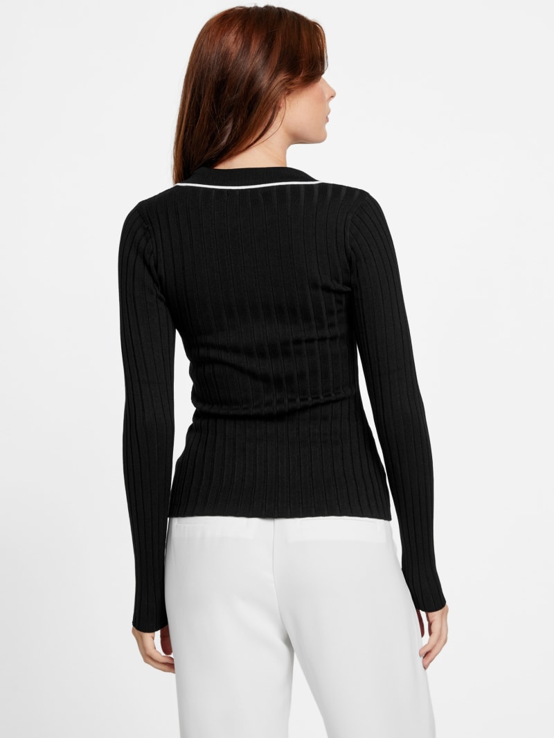 Jalen Ribbed Sweater | GUESS Factory