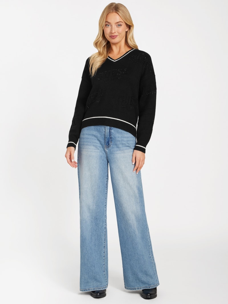 Dateryn V-Neck Sweater | GUESS Factory