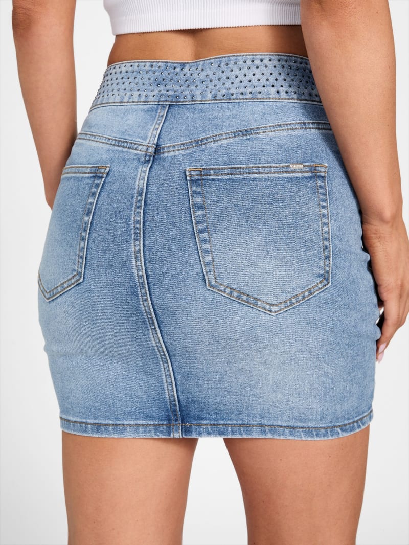 Eco Zulera Mini Skirt | GUESS Factory