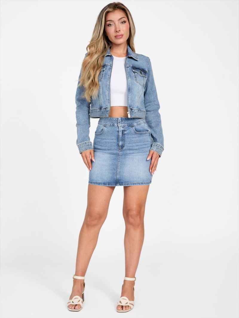Eco Zulera Mini Skirt | GUESS Factory
