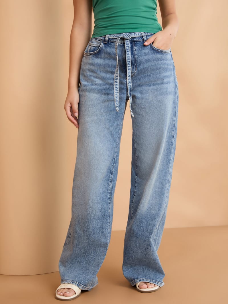 【送料無料】 Jeans Leg Wide High-Rise Chance | Ca Factory GUESS ダーツ