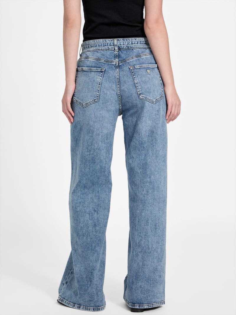Chance High-Rise Wide Leg Jeans | GUESS Factory Chance High-Rise Wide Leg Jeans | GUESS Factory