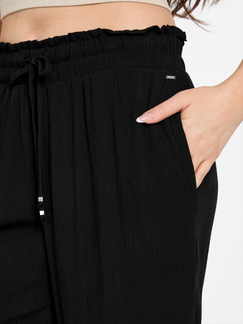Allison Gauze Palazzo Pants | GUESS Factory
