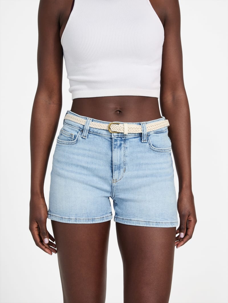 【メーカー直売】の商品をすべて Sally Belted Denim Shorts | GUESS Factory パンツ
