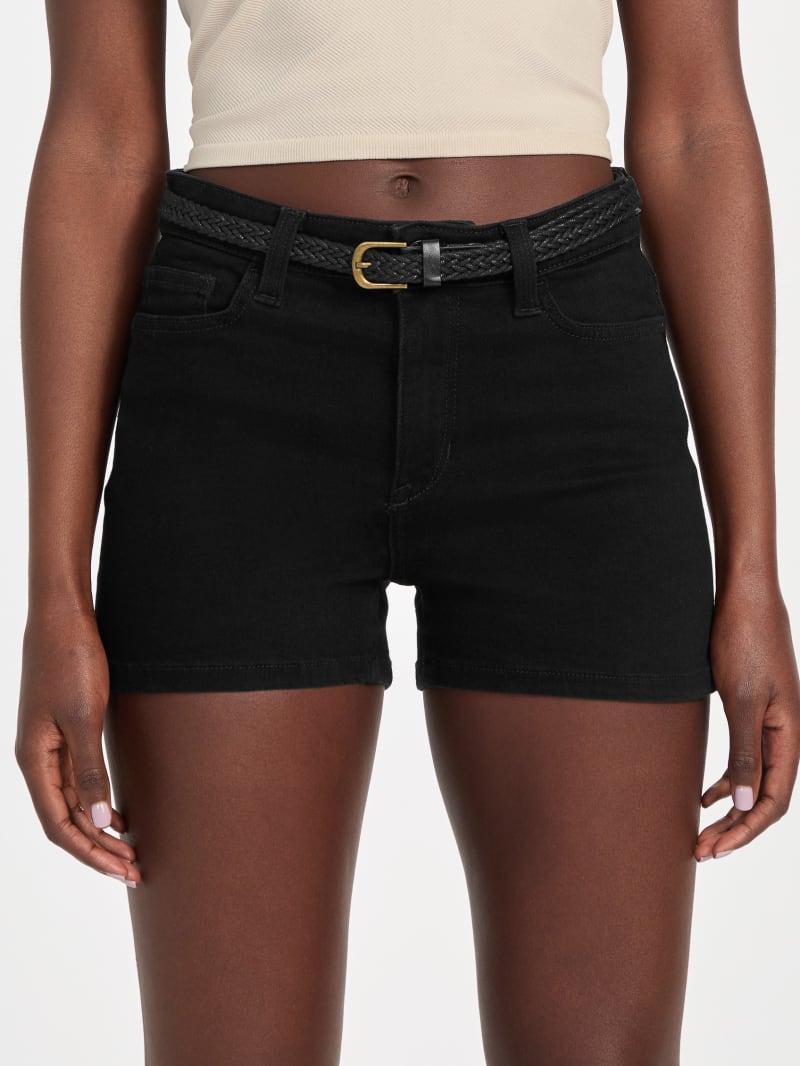 【PORTERNA】Katie Washing Shorts Elizabeth High-Rise Dad Shorts | GUESS Factory