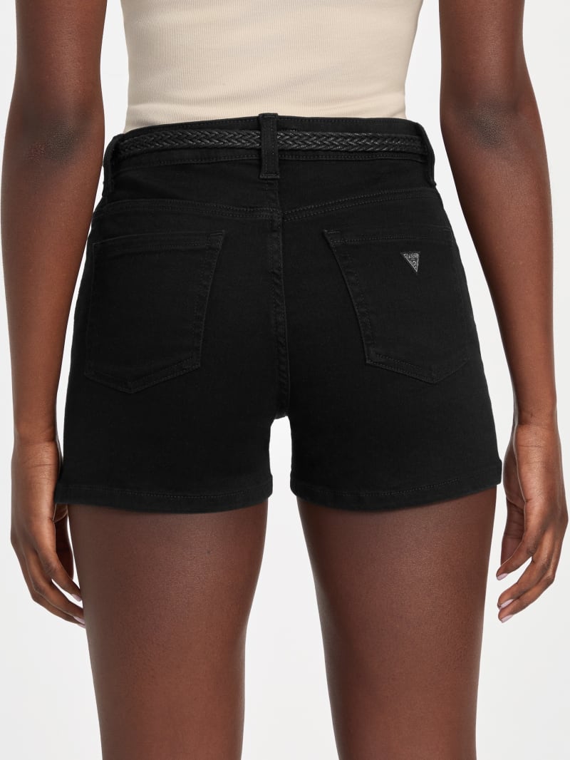 【PORTERNA】Bath Black Denim Shorts 1996 Black Denim Jorts – vaneta1996.com