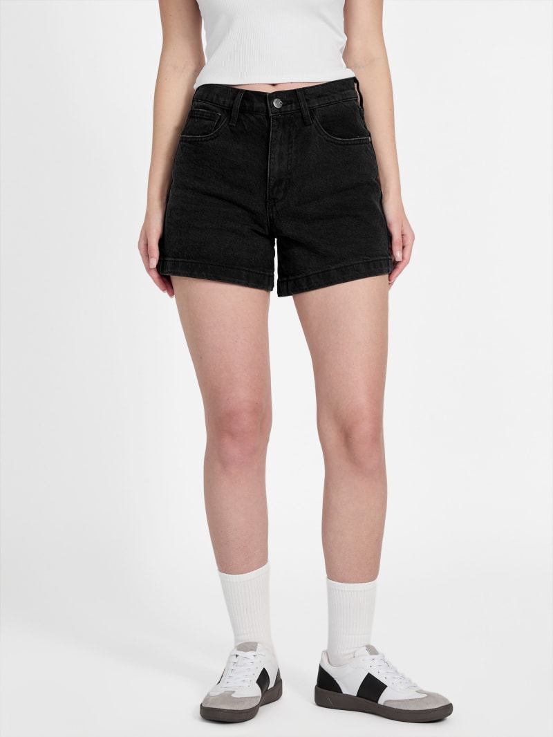 百貨店福袋 Shorts Dad High-Rise Black Elizabeth | Factory GUESS 下着・アンダーウェア
