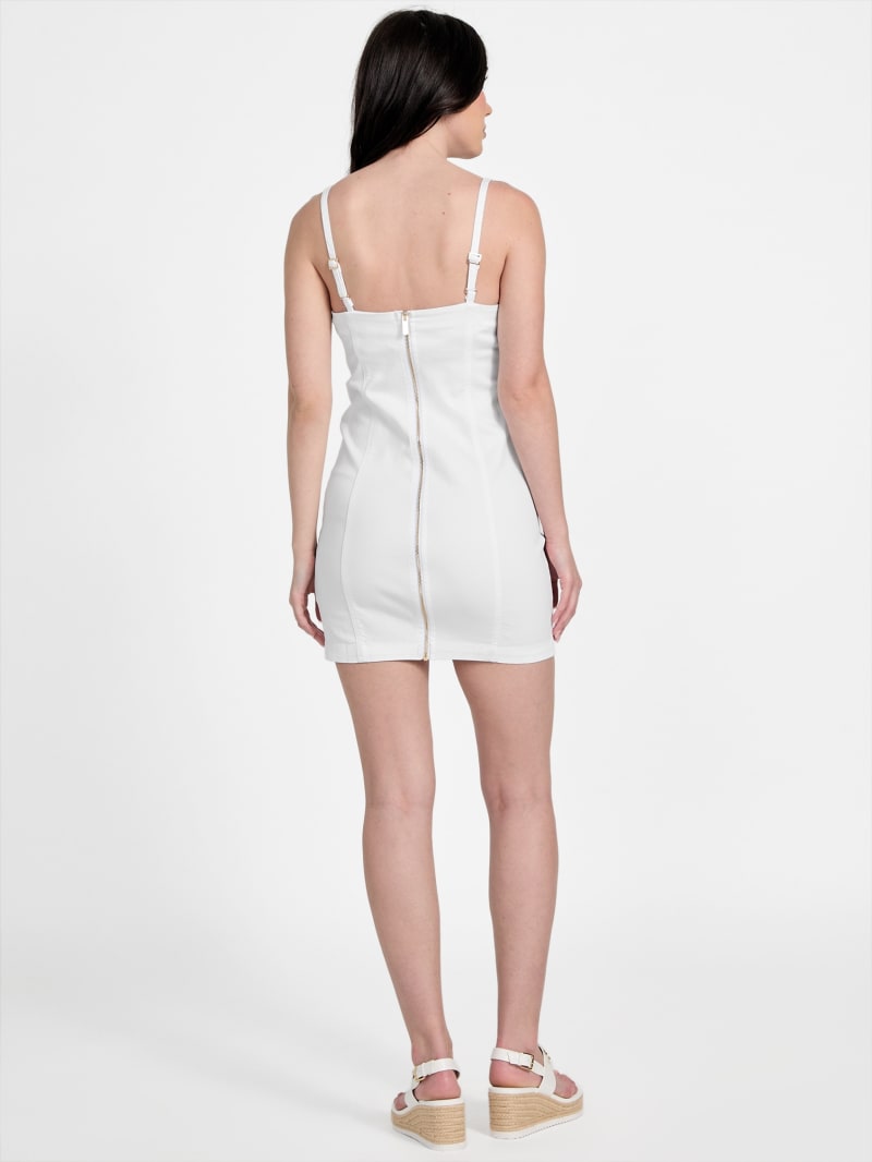 Bailee Chain Denim Dress | GUESS Factory