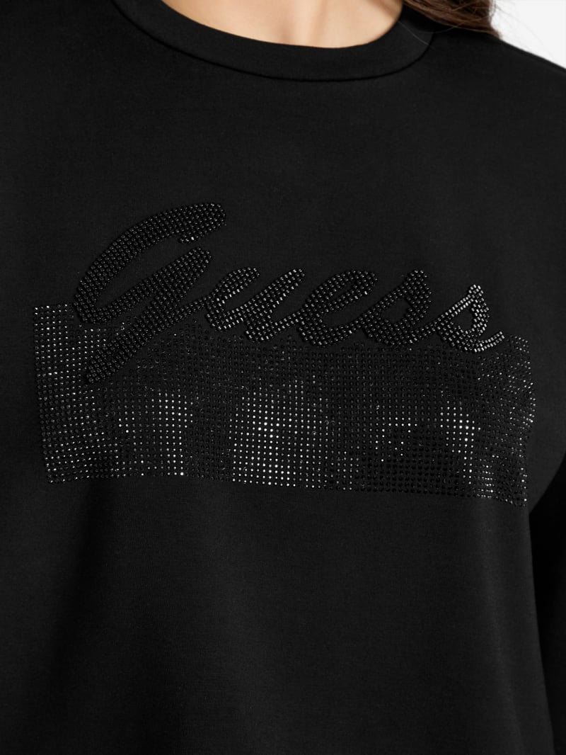 トップス chiiiibag Logo Crewneck Sweat Linn Logo Crewneck Sweatshirt | GUESS Factory