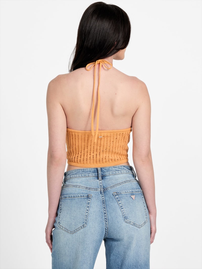 6（ROKU) COTTON CROCHET HALTER TOP/トップス 6(ROKU)＞COTTON CROCHET HALTER TOP（6 (ROKU) - 値下げ6 ROKU