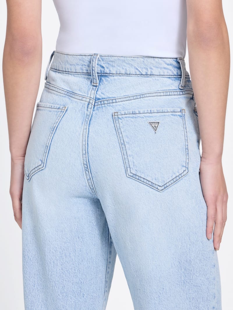 Kienen 90s High-Rise Relaxed Wide Cuffed Jeans