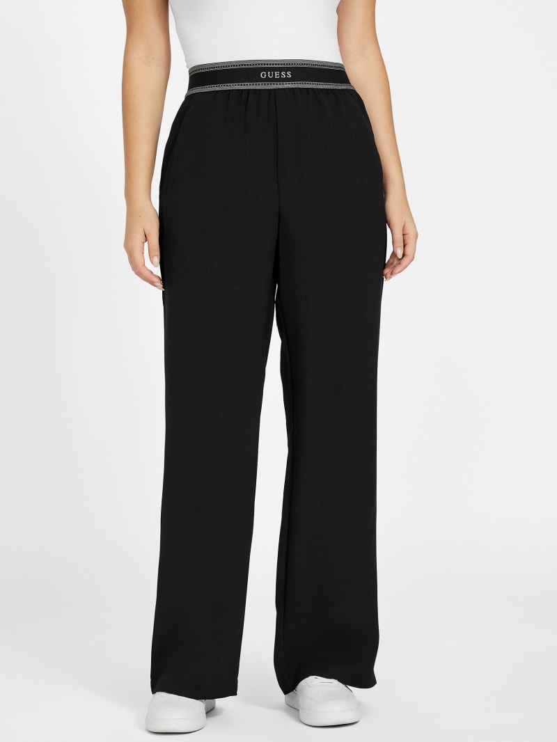 Noella Logo Waistband Pants | GUESS Factory