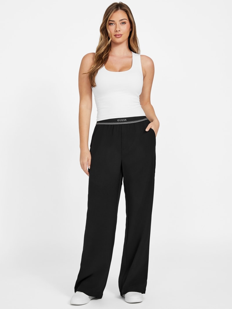 Noella Logo Waistband Pants | GUESS Factory
