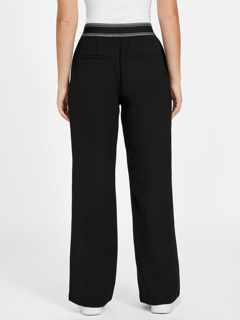 Noella Logo Waistband Pants | GUESS Factory