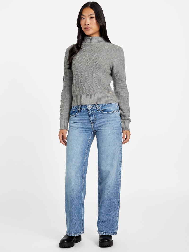 Niman Cable-Knit Sweater | GUESS Factory