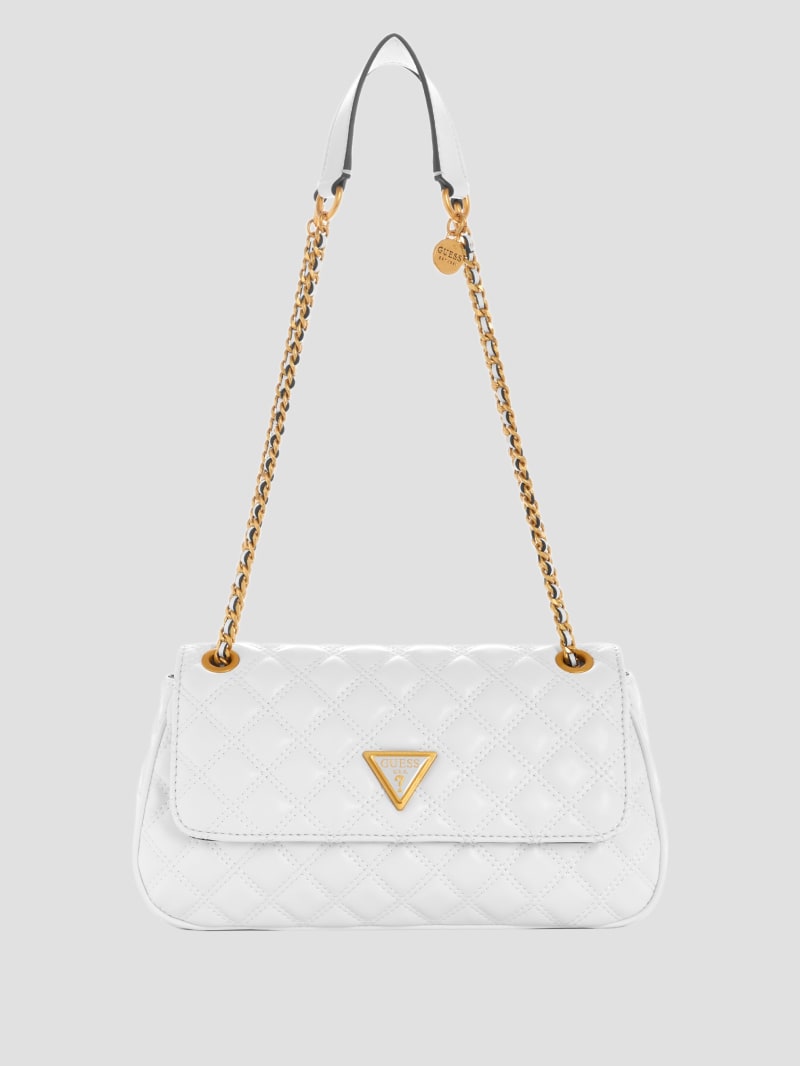 Guess white clutch shop