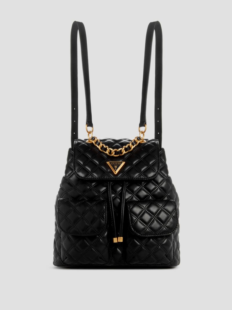 Guess quilted backpack sale