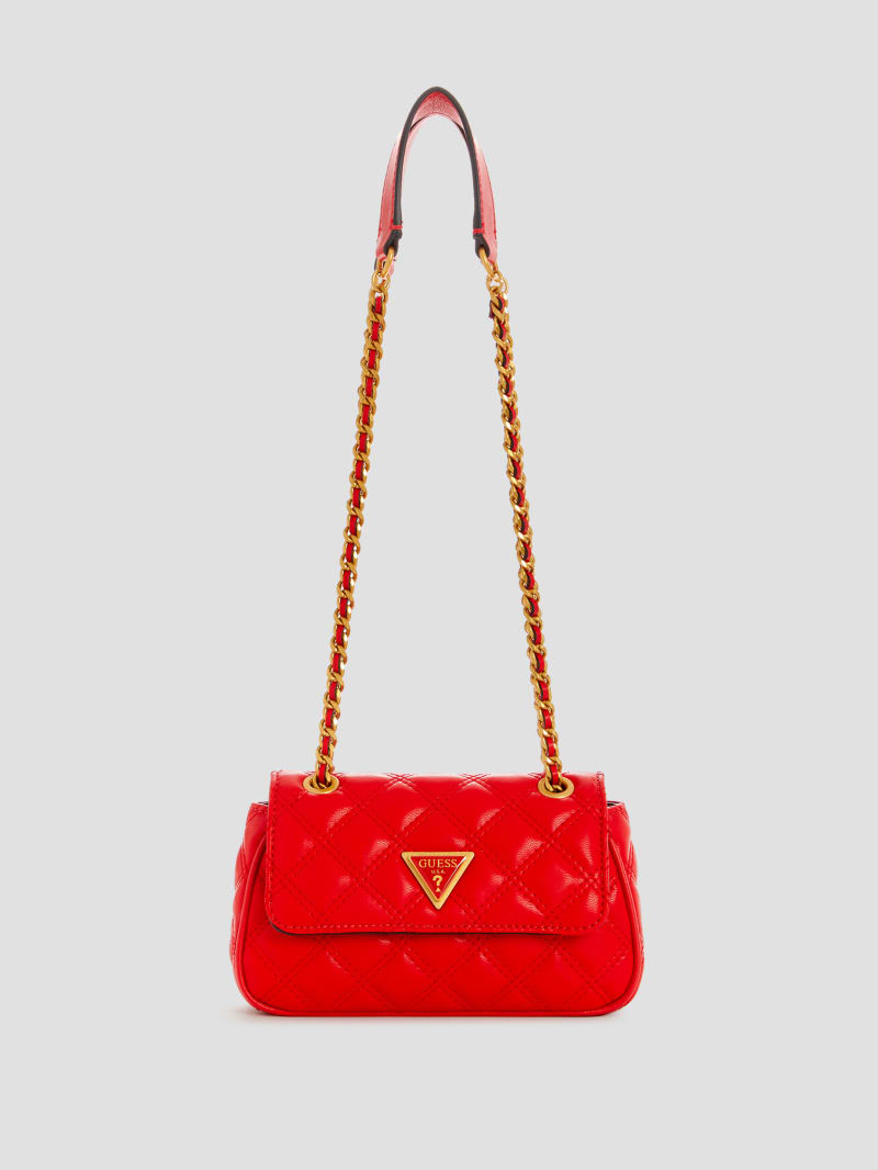 Red guess crossbody bag 2025