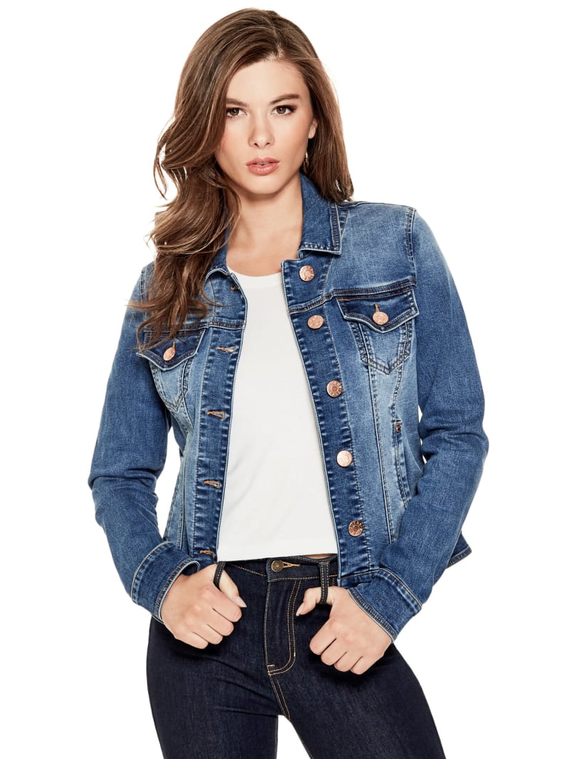 Alisana Denim Jacket GUESS Factory Ca