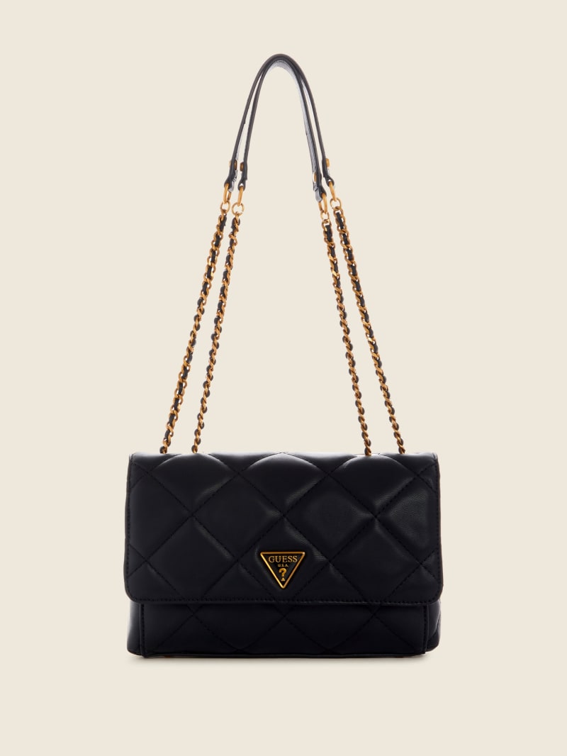 Cessily Quilted Convertible Crossbody GUESS Canada
