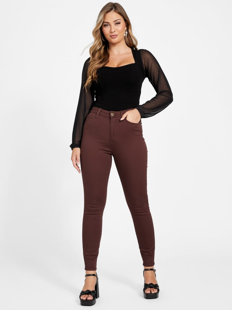 Simmone High-Rise Skinny Jeans