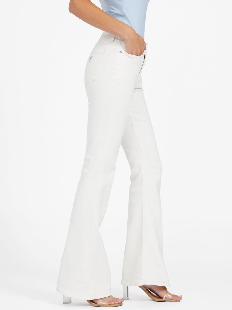 Eco Sharona Mid-Rise Flared Jeans | GUESS Factory