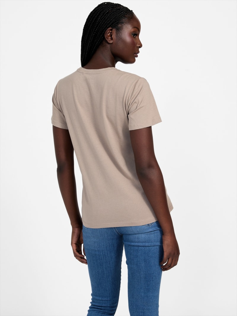 Halie Crewneck Rhinestone Tee